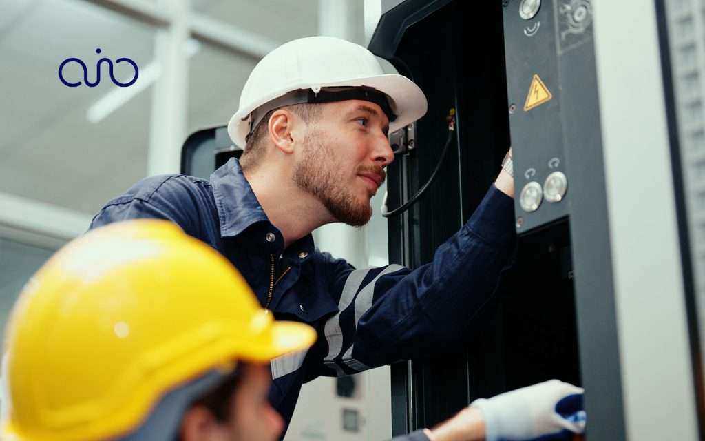 2 electrical engineers doing a full service check